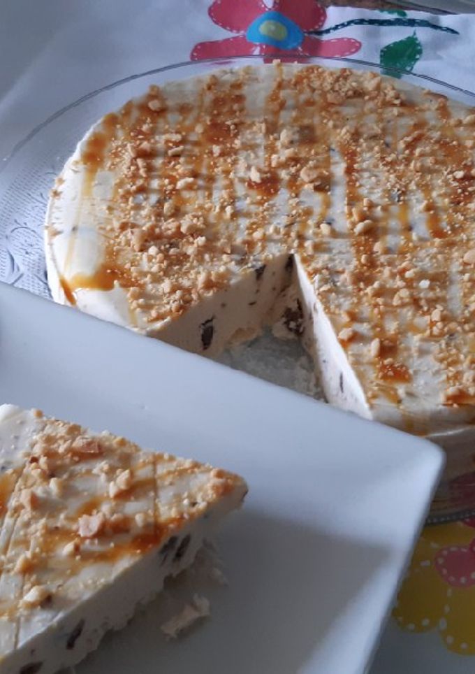 Una foto de Tarta de helado súper deliciosa en menos de 2€