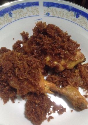Foto resep Ayam Serundeng Tanpa Kelapa