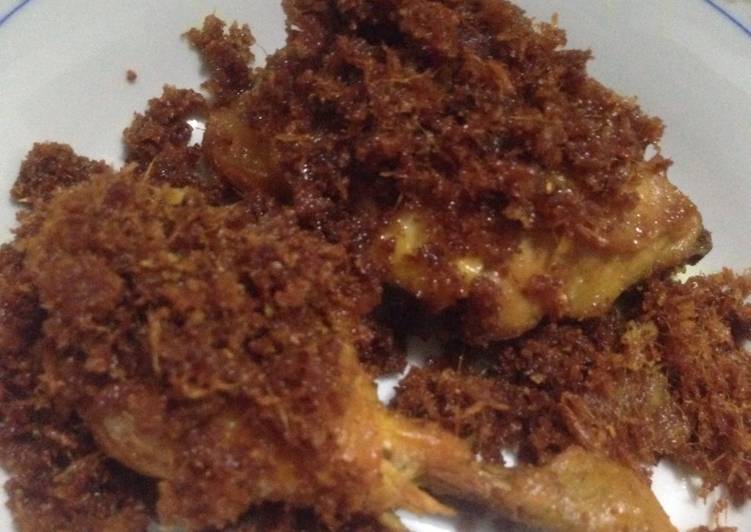 Resep Ayam Serundeng Tanpa Kelapa oleh Lisca Lindia - Cookpad