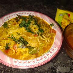 A picture of Masala Maggi.