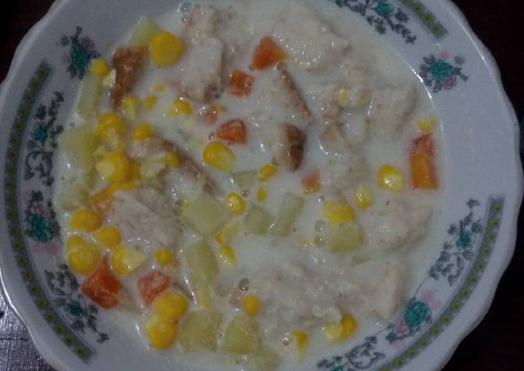 Creamy Corn Potato Soup
