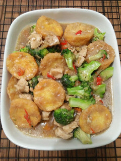 Foto resep Ayam Tofu Saus Tiram