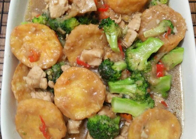 12 Resep: Ayam Tofu Saus Tiram Anti Gagal!