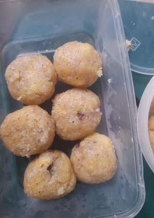 Foto resep Bola2 ubi isi coklat