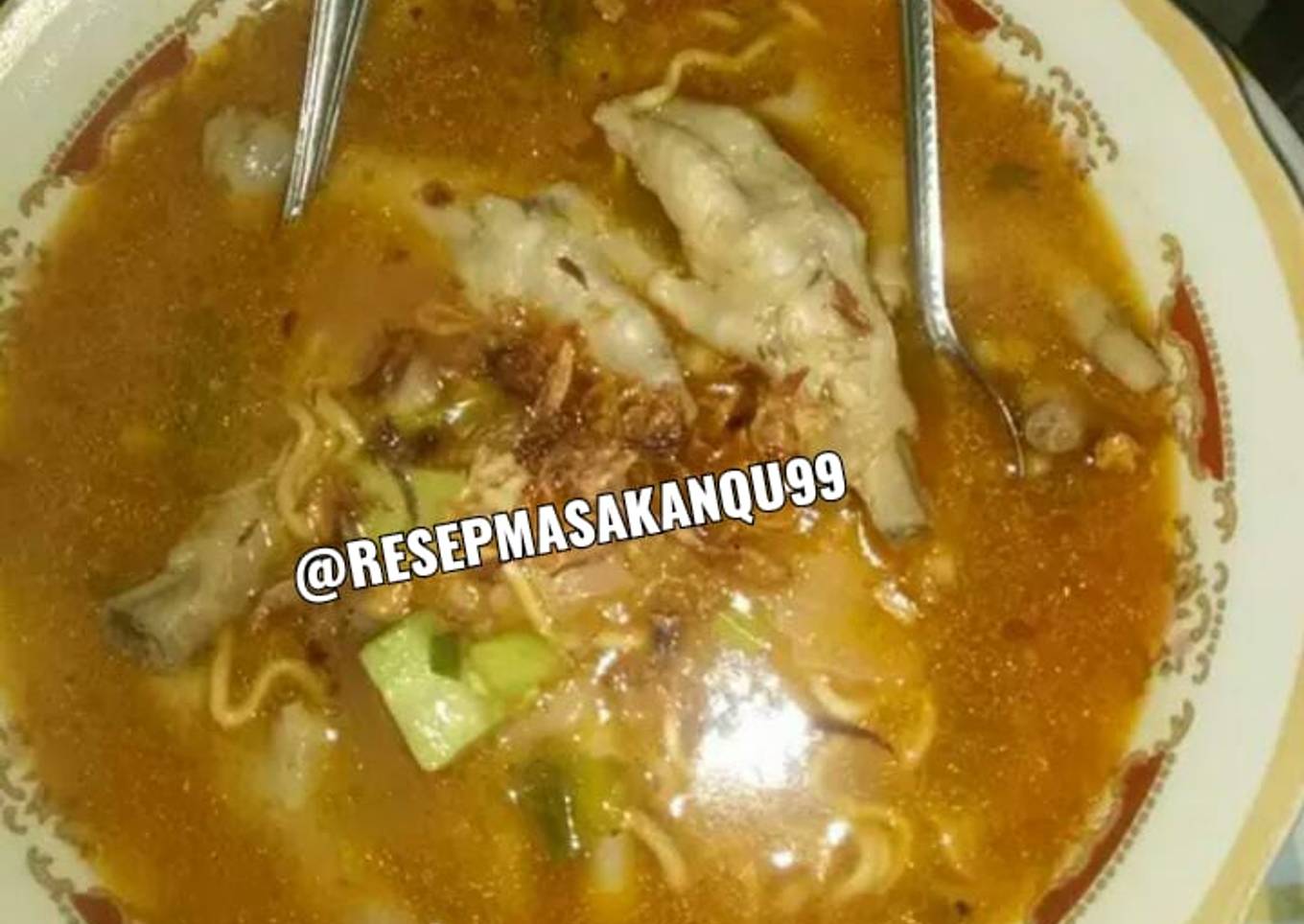 Seblak ceker pedas NRP