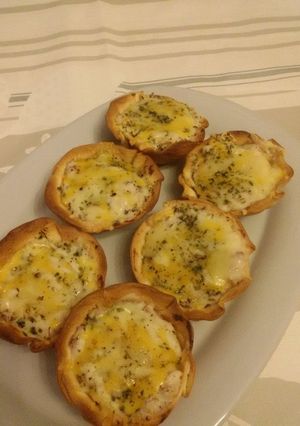 Foto principal de Cestitas de pizza con thermomix