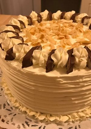 Bounty torta recept fotója