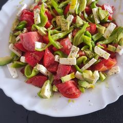 A picture of Summer orchard salad.