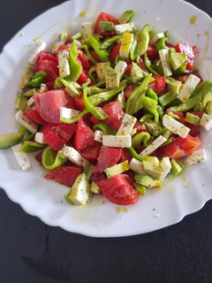 A picture of Summer orchard salad.