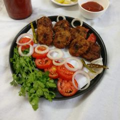 A picture of Tawa kebab.