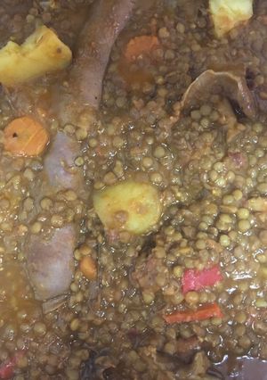 Una foto de Lentejas