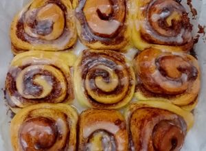 Gambar Sourdough Cinnamon Rolls