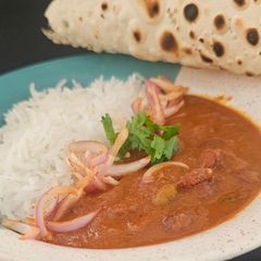 A picture of Rajma chawal (punjabi).