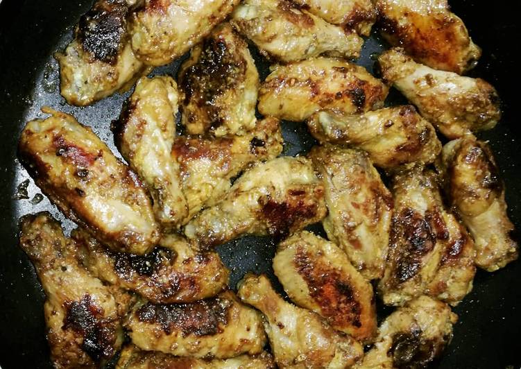 Easiest Way to Make Favorite Grilled chicken wings