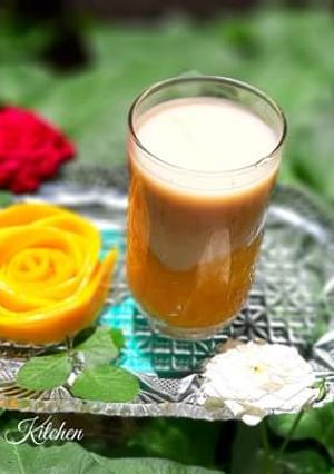 Hình của món Cafe xoài nhiệt đới.
