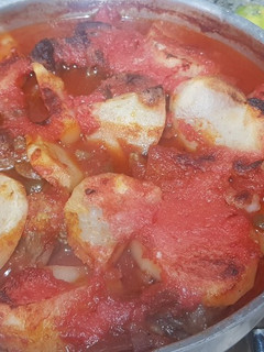 صورة لوصفة صينية بطاطس باللحمة والفلفل الاخضر 😋