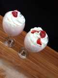 Strawberry milk shake/ ice cream