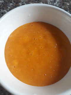 A picture of Mango puree.