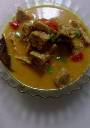 Foto resep Gulai tempe sederhana
