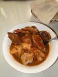 Carne Guisada con Ocumo Chino