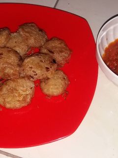 Foto resep Perkedel kentang dg sambal tomat terasi
