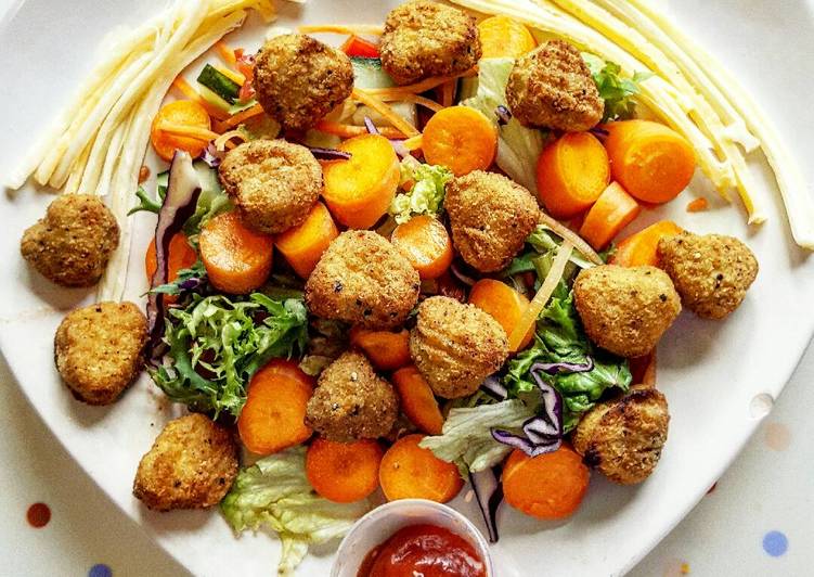 Recipe of Favorite Chicken pops salad