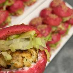 🍔 خبز البرغر الاحمر 🍔♥️-レシピのメイン写真