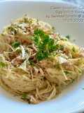 Classic Spaghetti Carbonara (Egg Yolk & Parmesan)
