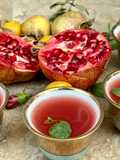 Pomegranate orange tea