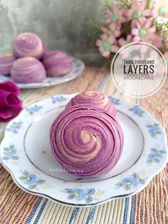 Foto resep Taro Thousand Layers Mooncake