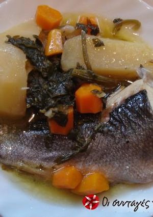 A picture of Fish soup (Northern Greece).