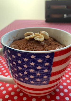 Una foto de Mug cake de chocolate