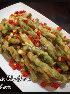 Foto resep Buncis Cabe Garam ala Resto