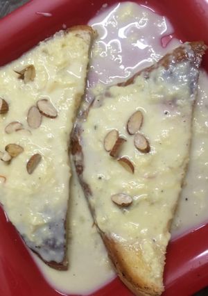 A picture of Shahi Tukda.