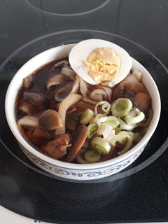 Una foto de Ramen casero