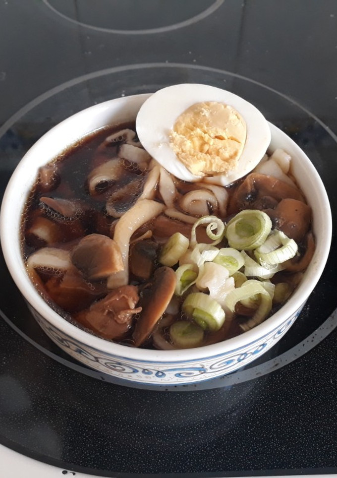 Una foto de Ramen casero