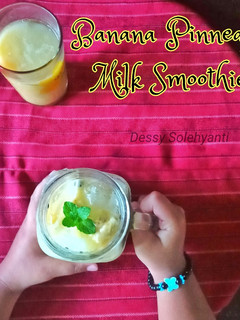 Foto resep BaNana Pineapple Milk Smoothies