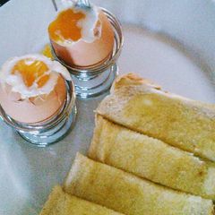 A picture of Soft Boiled Eggs.