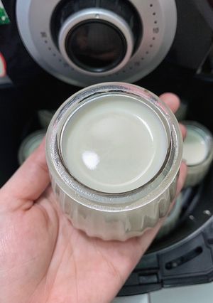 Hình của món Sữa 🥛 chua úp ngược nồi chiên không dầu.