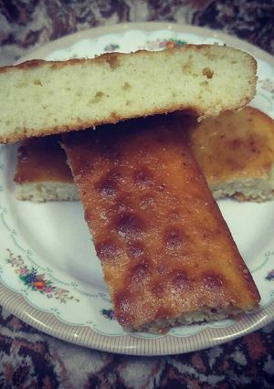 صورة لوصفة الكيكة البسيطة😋❤