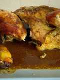 Pollo asado al estilo peruano