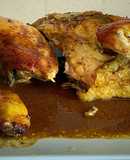 Pollo asado al estilo peruano