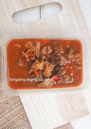 Foto resep Tongseng daging pedas