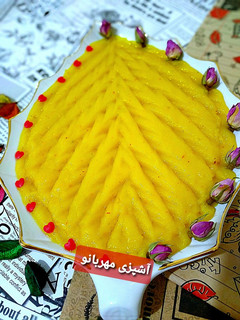 عکسی از دستور حلوا شیر