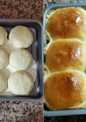 صورة لوصفة بريوش تركي مسقي بصوص