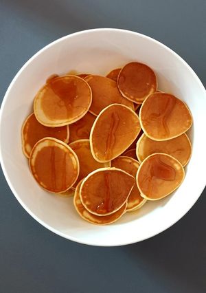 صورة لوصفة مني بان كيك 🥞