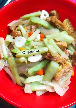 Foto resep Tumis Labu Siam Tempe
