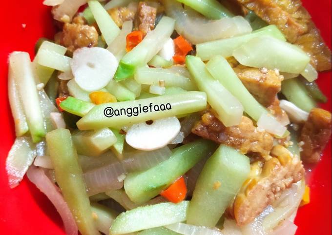 Resep Tumis Labu Siam Tempe Oleh Adifaaa Cookpad