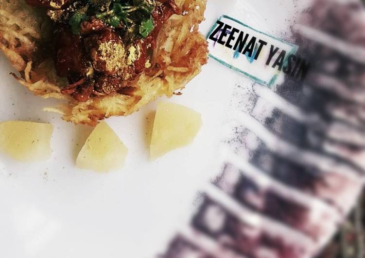 How to Cook Tasty Potato Stuffed Nest