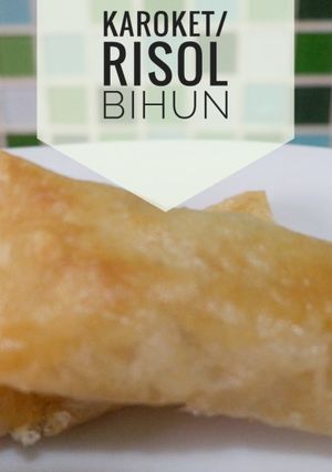 Foto resep Karoket / risol isi bihun / soun praktis untuk soto